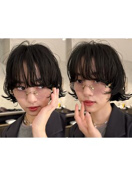 抜け感×上質デザイン＊個性を活かした似合わせパーマ◇ ［ショート/ボブ/レイヤー/レイヤーカット］