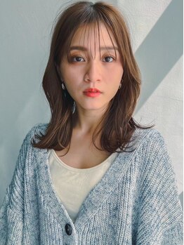 ラローレン(La LAUREN)の写真/【大通】カット＋カラー＋3STEPTR￥5,980！抜群の似合わせ×トレンドスタイルは【La.LAUREN】で＊