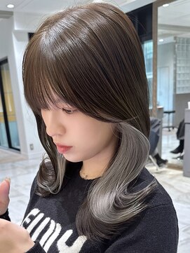 ロンド ジュルード 名古屋(Lond jeloud) インナーカラー/イヤリングカラー/ブリーチ/ダブルカラー