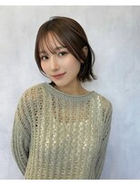 タブーセントラル(TABOO Central)&nbsp;レイヤーボブ/ブラウンカラー/Aujuaトリートメント