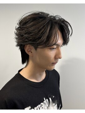シェール(CHER) フェザーパーマ　フェザーショート　メンズパーマ　メンズカット