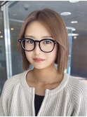 大人可愛い似合わせボブ