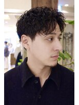 ビュートリアム265(BEAUTRIUM 265) メンズパーマ サーフカール スパイラルセンターパート