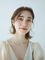 プラス ファースト ヘア(Plus 1st)&nbsp;ハーフアップ×ミディアム