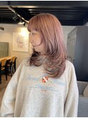 レイヤーピンクベージュ
