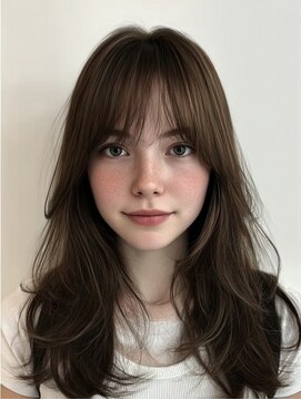 ダル 渋谷/表参道(DAL.) 抜け感レイヤーナチュラルブラウンショコラアッシュ