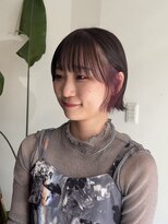 ソエラ(Soera) インナーカラー&ミニボブ