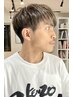 【新規メンズ限定】カット＋頭皮ケアカラー　￥15400→￥12000