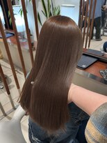 ヘアーウィーヴ 佐倉店(hair Weve)&nbsp;ワンホンレイヤー/ミルクティーブロンド/ダークブルー/佐倉