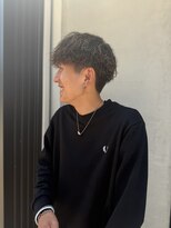 メンズバイココテラス 豊中(men's by cocoterace)&nbsp;メンズ/波巻きパーマ/ハイライト