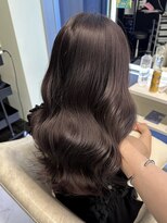 シーナ バイ マグ(siina. by Mag)&nbsp;ブリーチなしカラー◎透明感ラベンダーブラウンカラー髪質改善