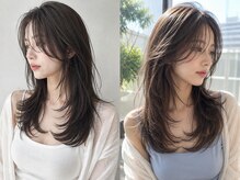 エイム ヘア デザイン 町田店(eim hair design)の雰囲気（トレンドのレイヤースタイル。似合わせ小顔ヘアへ♪[町田駅]）