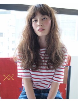 ファッションに合わせやすいマリンアッシュなフレンチガーリー L ナヌーク シブヤ Nanuk Shibuya のヘアカタログ ホットペッパービューティー