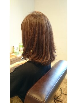 小さな美容室 ハナ(hana) 毛先にのみ動きをだしたお手軽パーマスタイル☆