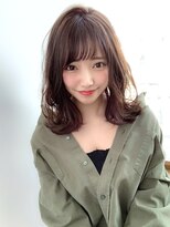 ミラリー 横浜(Mirareee) 20代30代40代◎小顔 無造作カール  ボブディ丸みショート横浜