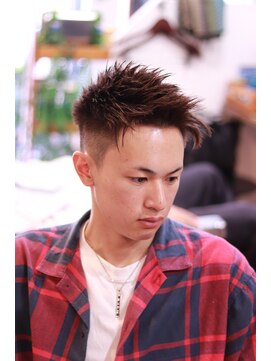 イーストサイドバーバーショップ(EAST SIDE BARBER SHOP) アップバング