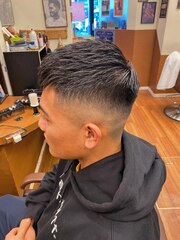 ベリショ　クロップ　フェード【HOMME HAIR ZERO伊藤】