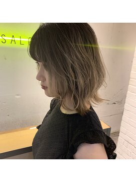 エイト 福岡天神店(EIGHT fukuoka) 【EIGHT 福岡7月】馬場佑馬　グラデーションベージュ