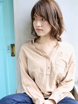 バース(BIRTH)&nbsp;天神【BIRTH】エアリーボブ×ベージュカラー　2