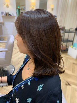 ルアナ ヘア アンド トリートメント(Luana) 韓ヘア☆くびれミディアム　#奥村