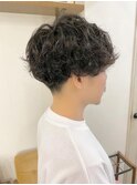 クラウドマッシュ☆刈り上げ&ルーズパーマ