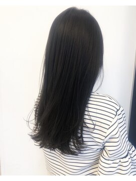 ボヌール オオサカ(Bonheur OSAKA) 【スタイリスト田中のお客様style】透明感◎ダークアッシュ