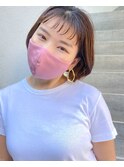 【CASANE下北沢】ミニボブ×ニュアンスパーマ