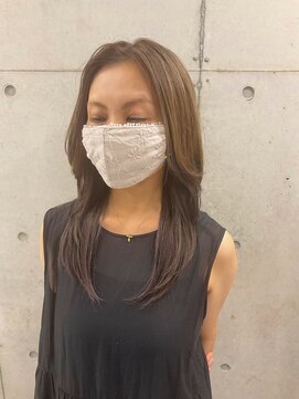 イーエー ヘアー(E.A hair) 【オトナ女子にオススメ】レイヤー＋デザインカラー