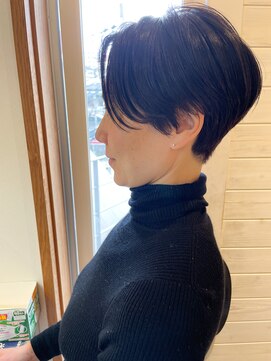 オーシャン(Ocean) 刈り上げ女子/前下がりボブ/美シルエット/ボブカット