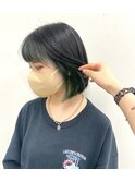 ALIVE kichijoji /　イヤリングカラー×グリーンカラー