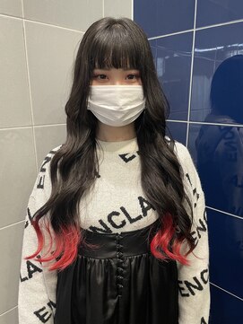 ユイマァル 倉敷店(YUIMARL) 裾カラー【レッド】