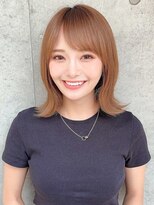サロウィンフレンテ 新宿三丁目(SALOWIN Frente)&nbsp;石塚／大人可愛い外ハネミディアムボブ10代20代30代新宿韓国ヘア