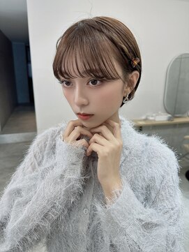 サンド 池袋(sand) マッシュショート「前髪/髪質改善/縮毛矯正」