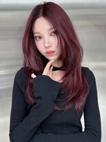 レディアル 渋谷(REDEAL) ワンホンヘア/韓国ヘア/ウルフ/前髪[レイヤーカット/渋谷