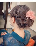 大人可愛いヘアセット