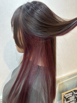 ヘアーサロン リアン 熊谷2号店(hair salon Rien) ロングのインナーカラー
