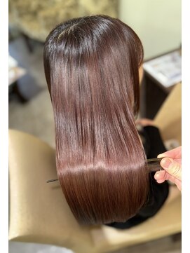 ヘアーメイクポリッシュ 桂店 髪質改善/縮毛矯正/ロングヘアー/ツヤ髪/艶カラー/桂/向日町