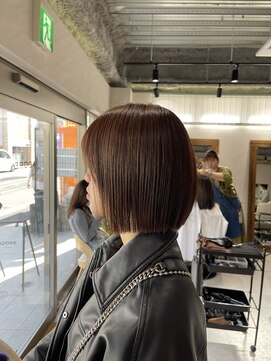 アドア 横浜(ADORE) 【ADORE横浜】切りっぱなしボブ