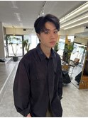 センターパートニュアンスパーマ_10代20代30代