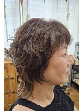 リビングヘアルーム(LIVING HAIR ROOM) パーマウルフ