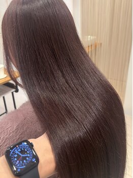 アネラ(ANELA)の写真/【連坊駅徒歩5分】魅力を引き立てる髪質改善カラー/透明感カラーが好評☆ワンランク上の大人可愛いへ♪