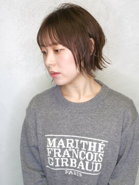 バース(BIRTH) 天神【BIRTH】シースルーバング×外ハネカールショート　4