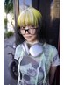 デザインカット + ブリーチ + 前処理付きケアカラー　￥23000 → ￥17000