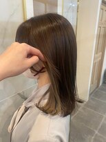 ジーナ 船橋(Zina)&nbsp;髪質改善＊ロングレイヤーグレーベージュ＊美髪【Zina船橋】