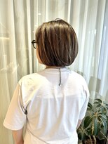 アミリアバイザザ(amiliea by ZA/ZA)&nbsp;ハイライトカラー×ミニボブ