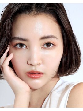 ロビー 表参道(ROBBY) 内巻きボブ/2wayシースルーバング／骨格矯正カット