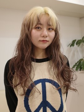 ミーム 原宿 表参道(meme) !ダブルカラーハイトーンケアブリーチデザインカラー#原宿