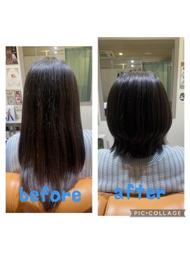 リリー 京都山科店(Lily) バッサリショートスタイル