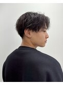 緩めパーマ/刈り上げマッシュ/波巻きパーマ/メンズパーマ/メンズ