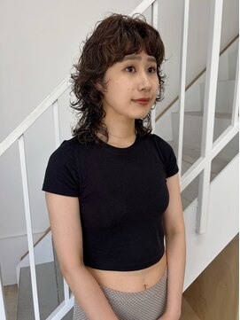 ハマモト ヤマ オオサカ(ハマモト Yama Osaka) ザグザグ、ミディアムレイヤー